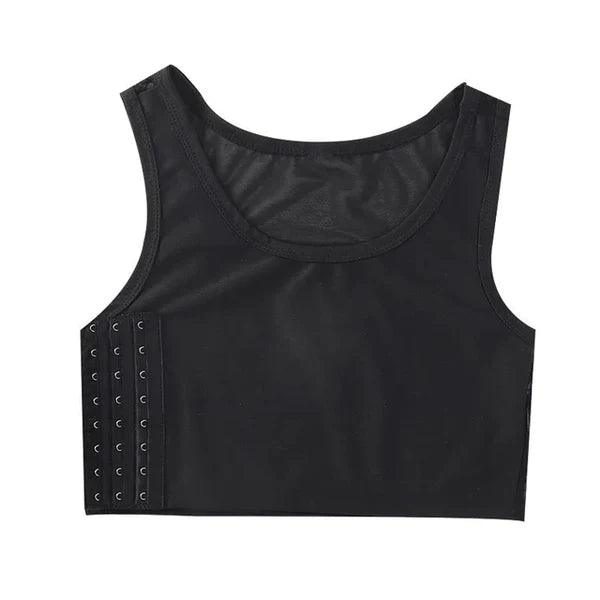 Gender Fluid Compression Binder: Black
